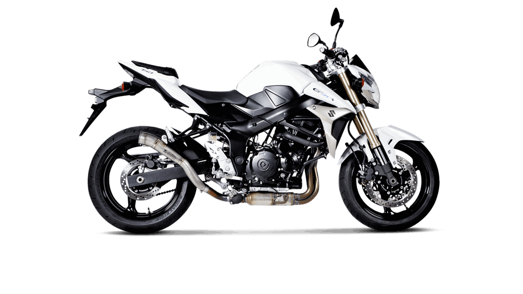Akrapovic Megaphone Slip-On Exhaust for 2015-2016 Suzuki GSXS750