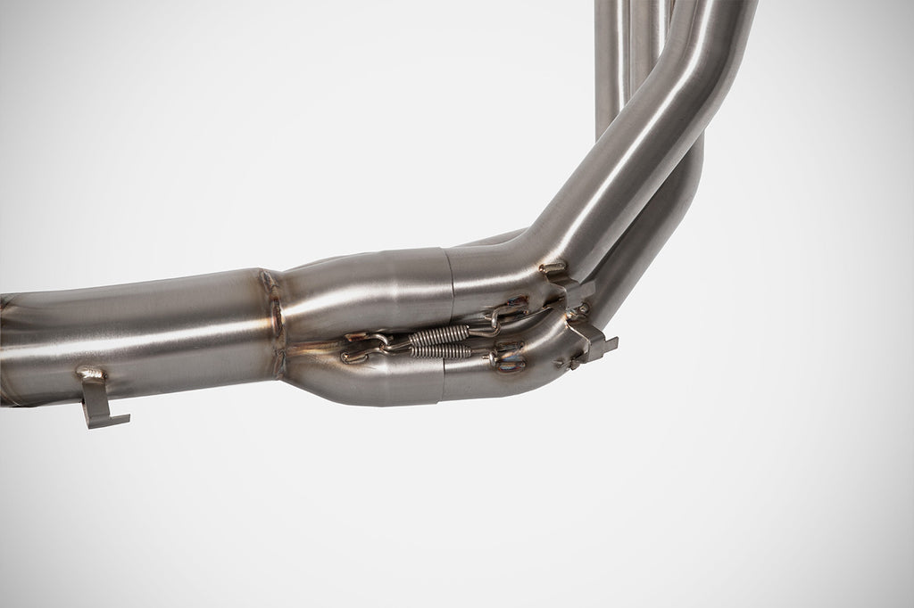 ZARD EXHAUST - Racing Headers/ Link Pipe for 2021+ Triumph Speed Triple 1200 RS and 1200RR img7