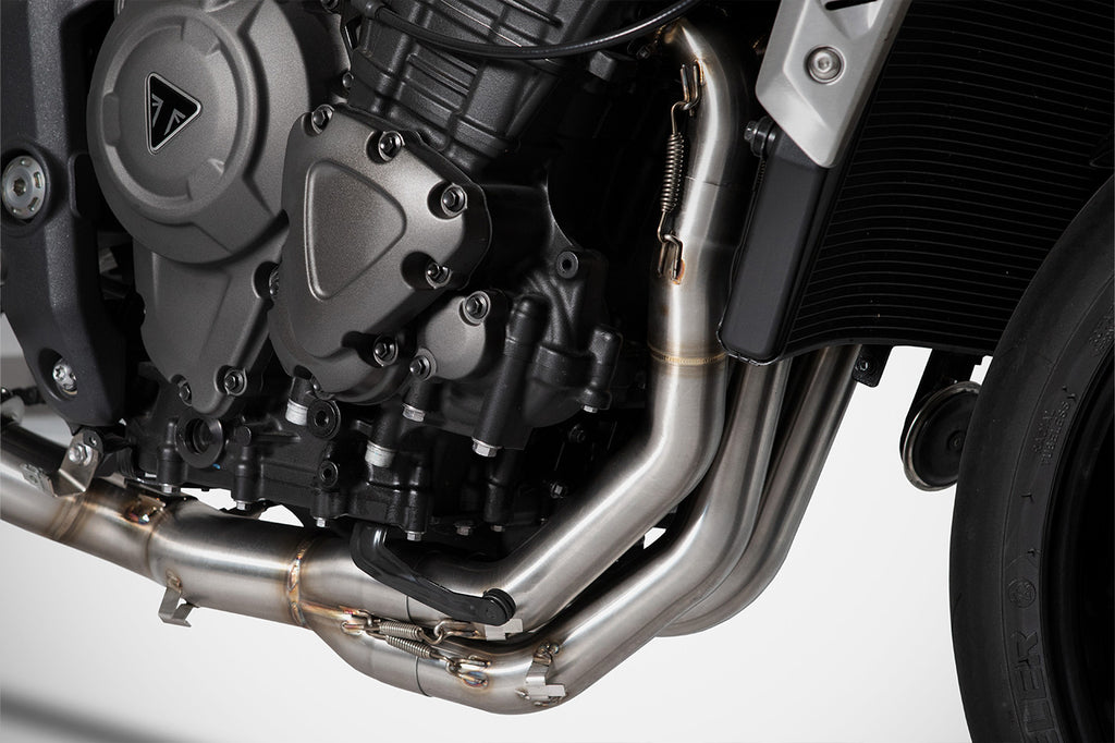 ZARD EXHAUST - Racing Headers/ Link Pipe for 2021+ Triumph Speed Triple 1200 RS and 1200RR img11