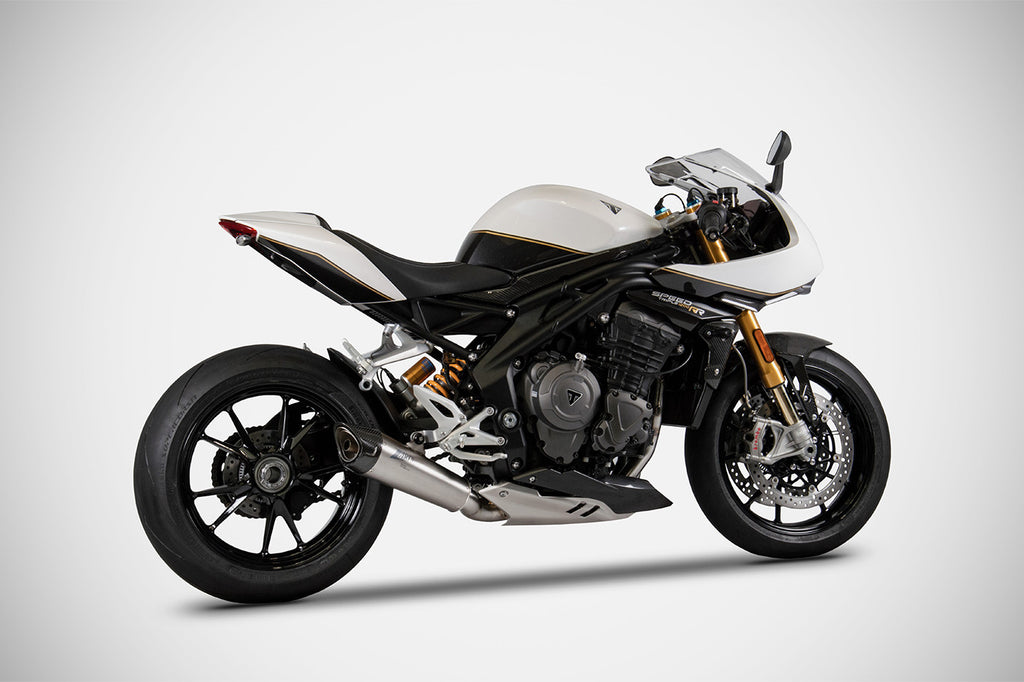 ZARD EXHAUST - Racing Headers/ Link Pipe for 2021+ Triumph Speed Triple 1200 RS and 1200RR img12