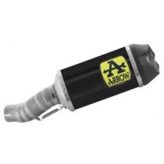 Arrow Indy Race Titanium Exhaust with Carbon End 2021+ Kawasaki Ninja ZX-10R, ZX-10RR