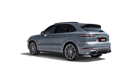 Akrapovic Evolution Line Cat Back (Titanium - Tips Req) for 2019+ Porsche Cayenne Turbo/Coupe V8 (536)