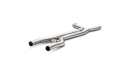 Akrapovic Evolution Link Pipe Set (Titanium) for 2015-17 Porsche Cayenne Turbo/ GTS (958 FL)