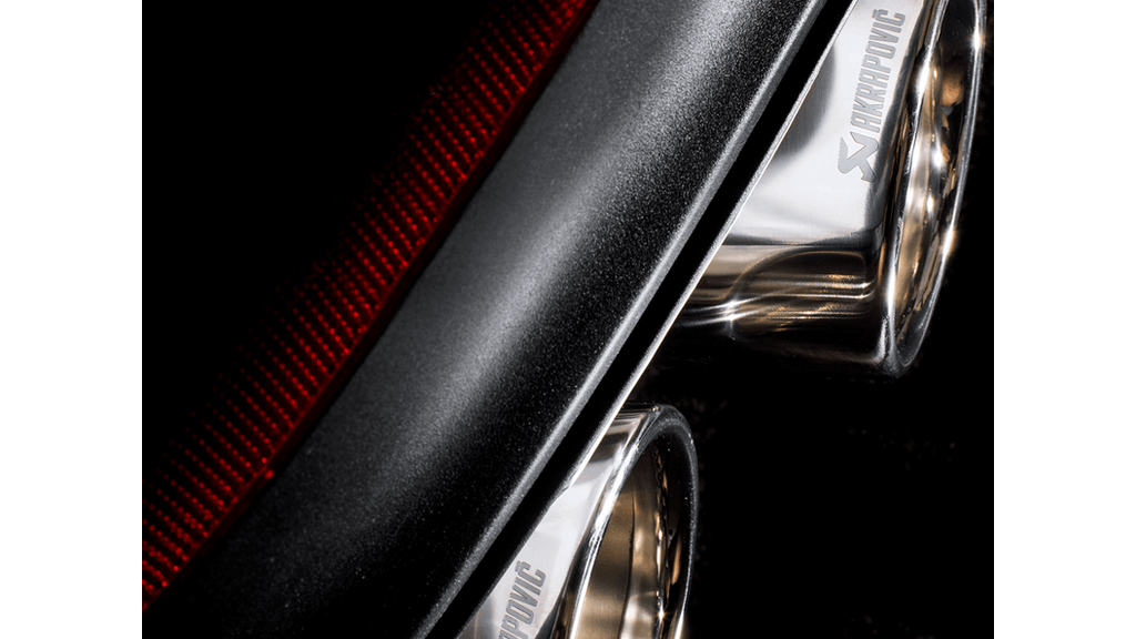 Akrapovic 14-15 Porsche Panamera Turbo (970) Evolution Line Cat Back (Titanium) w/ Titanium Tips