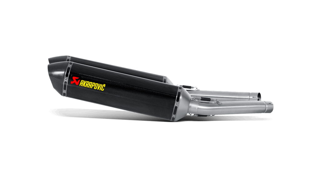 Akrapovic Homologated Slip-On Exhaust for 2008-2020 Suzuki GSX1300R Hayabusa