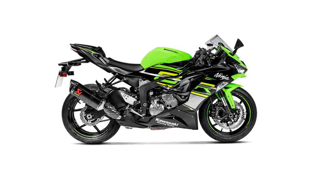 Akrapovic Homologated Slip-On Exhaust for 2013-2021 Kawasaki ZX6R / ZX636