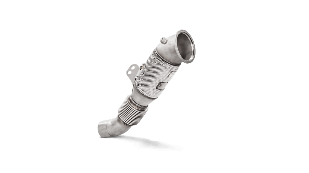 Akrapovic DownPipe w/ Cat (SS) for BMW 340i (F30 F31) / M140i (F20, F21)