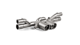 Akrapovic Slip-On Race Line (Titanium) w/o Tail Pipe Set for 2018-20 Porsche 911 GT3