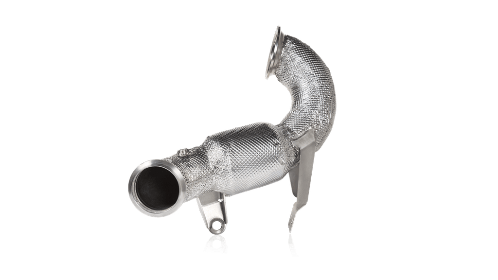 Akrapovic DownPipes w/ Cat (SS) for 2020 Mercedes-Benz CLA45S/A45S AMG (C118/X118/W177)