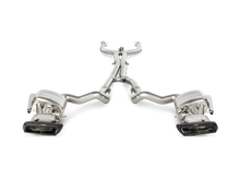 Charger l&#39;image dans la galerie, Akrapovic Evolution Line Cat Back (Titanium) w/ Carbon Tips and Link Pipe for 2015-17 AMG C63 Estate