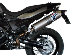 Termignoni Oval Stainless Slip-On 2009-15 BMW F 650/800 GS exhaust