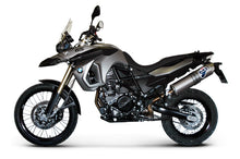 Carica l&#39;immagine nel visualizzatore di Gallery, Termignoni Oval Stainless Slip-On 2009-15 BMW F 650/800 GS full
