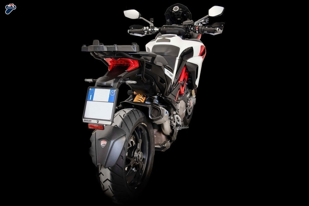 Termignoni Slip-On Titanium w/ Carbon Fiber Multistrada 1260/S/Pikes Peak, Multistrada 1200 image 2