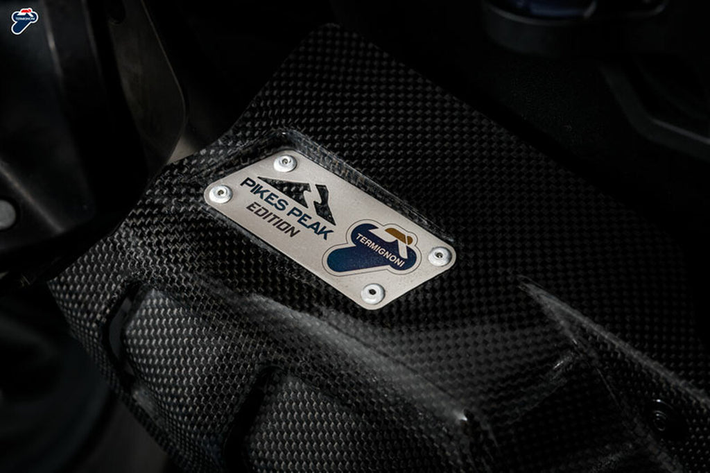 Termignoni Slip-On Titanium w/ Carbon Fiber Multistrada 1260/S/Pikes Peak, Multistrada 1200 image 6