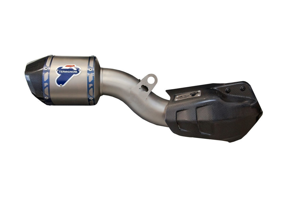 Termignoni Full Titanium exhaust w/ Carbon Fiber for 2015-19 Ducati Multistrada 1200, 1260 Pikes Peak 7