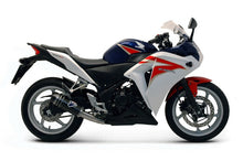 Carica l&#39;immagine nel visualizzatore di Gallery, Termignoni Relevance Stainless/Carbon/Carbon Cap Slip-On 2012+ Honda CBR250R