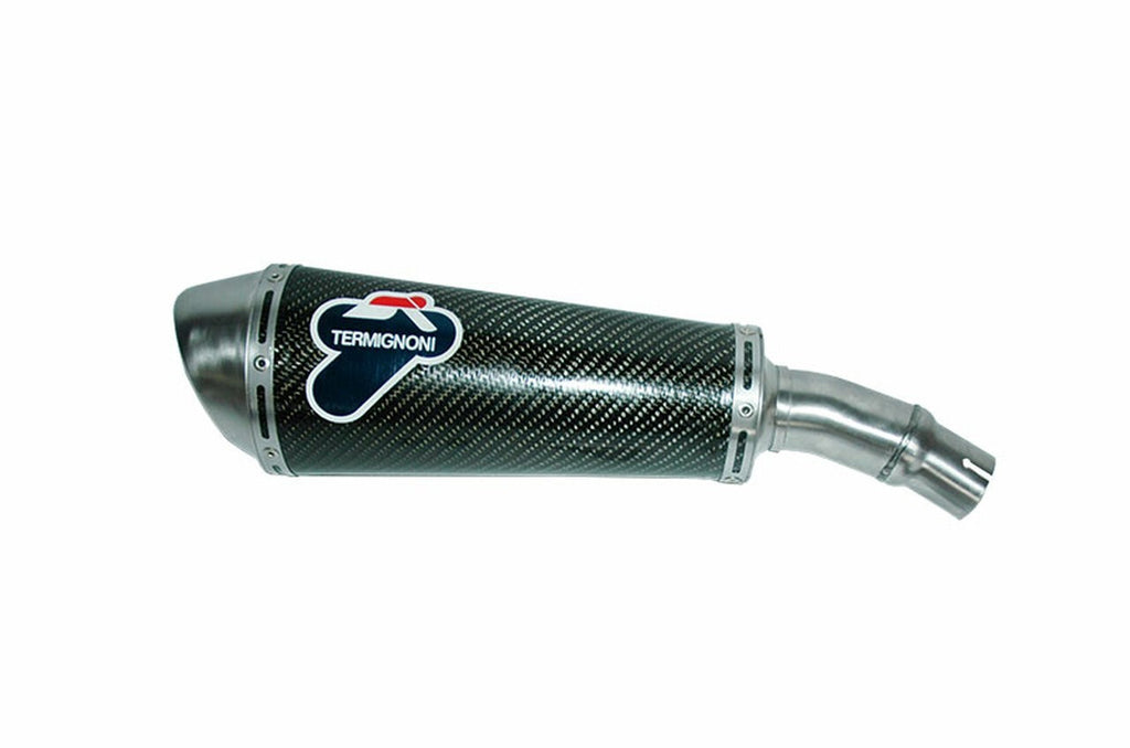 Termignoni Oval Stainless/Carbon Slip-On for 2009+ Suzuki Gladius