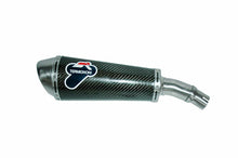 Carica l&#39;immagine nel visualizzatore di Gallery, Termignoni Oval Stainless/Carbon Slip-On for 2009+ Suzuki Gladius