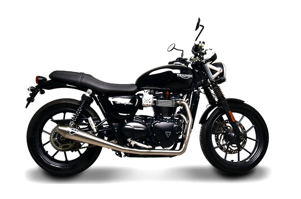 Termignoni Conical 2-1 Stainless Full Exhaust System 2016-20 Triumph Street Twin 900