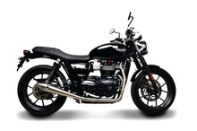 Carica l&#39;immagine nel visualizzatore di Gallery, Termignoni Conical 2-1 Stainless Full Exhaust System 2016-20 Triumph Street Twin 900