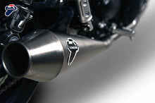 Carica l&#39;immagine nel visualizzatore di Gallery, Termignoni Conical 2-1 Stainless Full Exhaust System 2016-20 Triumph Street Twin 900