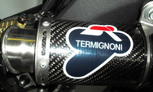 Carica l&#39;immagine nel visualizzatore di Gallery, Termignoni Round Stainless/Carbon Full Race System for 2008-13 Yamaha YZF-R125