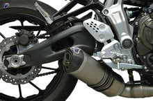 Carica l&#39;immagine nel visualizzatore di Gallery, Termignoni Relevance Stainless/Titanium Full System for 2014-20 Yamaha MT-07/FZ-07/XSR700