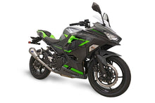 Carica l&#39;immagine nel visualizzatore di Gallery, Termignoni SO-01 Slip-On Titanium w/ Carbon End Cap for Kawasaki Ninja 400/Z400