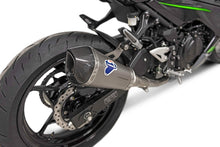 Carica l&#39;immagine nel visualizzatore di Gallery, Termignoni SO-01 Slip-On Titanium w/ Carbon End Cap for Kawasaki Ninja 400/Z400
