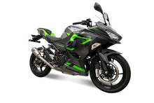 Carica l&#39;immagine nel visualizzatore di Gallery, Termignoni SO-02 Slip-On Titanium with Black Aluminum End Cap for 2018+ Kawasaki Ninja 400/Z400
