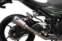 Carica l&#39;immagine nel visualizzatore di Gallery, Termignoni SO-02 Slip-On Titanium with Black Aluminum End Cap for 2018+ Kawasaki Ninja 400/Z400