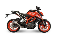 Cargar imagen en el visor de la galería, Termignoni Stainless Steel Slip-On Exhaust for 2017+ KTM 390 Duke image 1