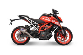 Termignoni SO-04 Titanium Slip-On Cylindrical with Carbon End Cap for KTM 390 Duke 1