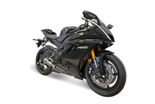 Carica l&#39;immagine nel visualizzatore di Gallery, Termignoni SO-02 Slip-On Titanium Sleeve with Black Aluminum End Cap for 2006+ Yamaha YZF-R6