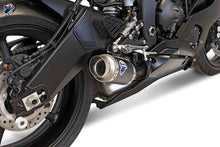 Carica l&#39;immagine nel visualizzatore di Gallery, Termignoni SO-05 Slip-On GP Classic Stainless w/ Carbon Muffler for 2006+ Yamaha YZF-R6 image 5