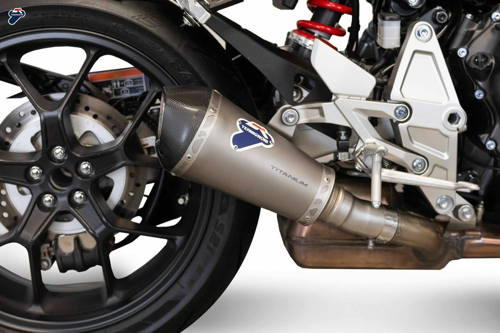 Termignoni SO-01 Slip-On Titanium Sleeve w/ Carbon End Cap for 2018+ Honda CB1000R