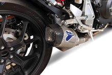 Carica l&#39;immagine nel visualizzatore di Gallery, Termignoni SO-04 Slip-On Cylindrical Titanium Sleeve with Carbon End Cap for 2018+ Honda CB1000R 4