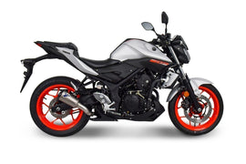 Termignoni SO-02 Slip-On Titanium with Black Aluminum End Cap for 2015-19 Yamaha YZF-R3/MT03