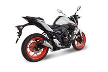 Carica l&#39;immagine nel visualizzatore di Gallery, Termignoni SO-02 Slip-On Titanium with Black Aluminum End Cap for 2015-19 Yamaha YZF-R3/MT03