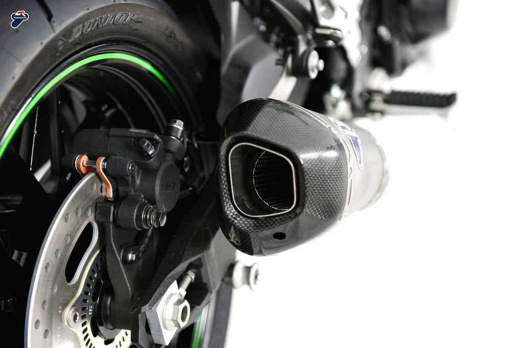 Termignoni SO-01 Slip-On Titanium Sleeve w/ Carbon End Cap for Kawasaki Z900RS
