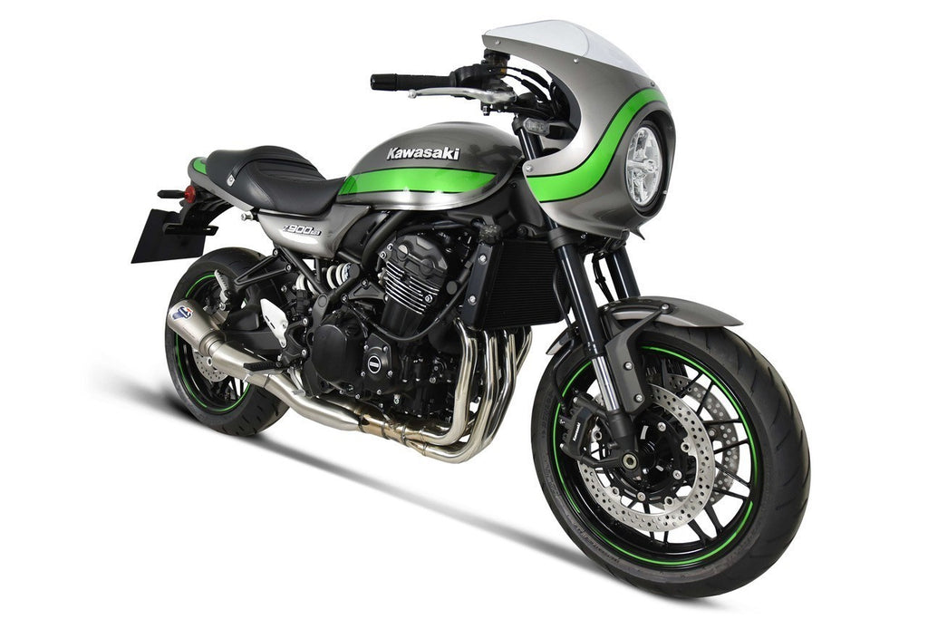 Termignoni SO-02 Titanium Slip-On with Black Aluminum End Cap for 2018+ Kawasaki Z900RS