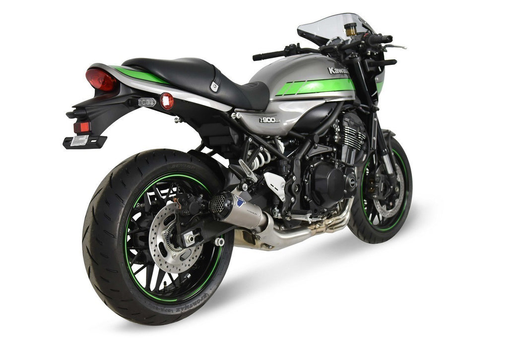Termignoni SO-02 Titanium Slip-On with Black Aluminum End Cap for 2018+ Kawasaki Z900RS
