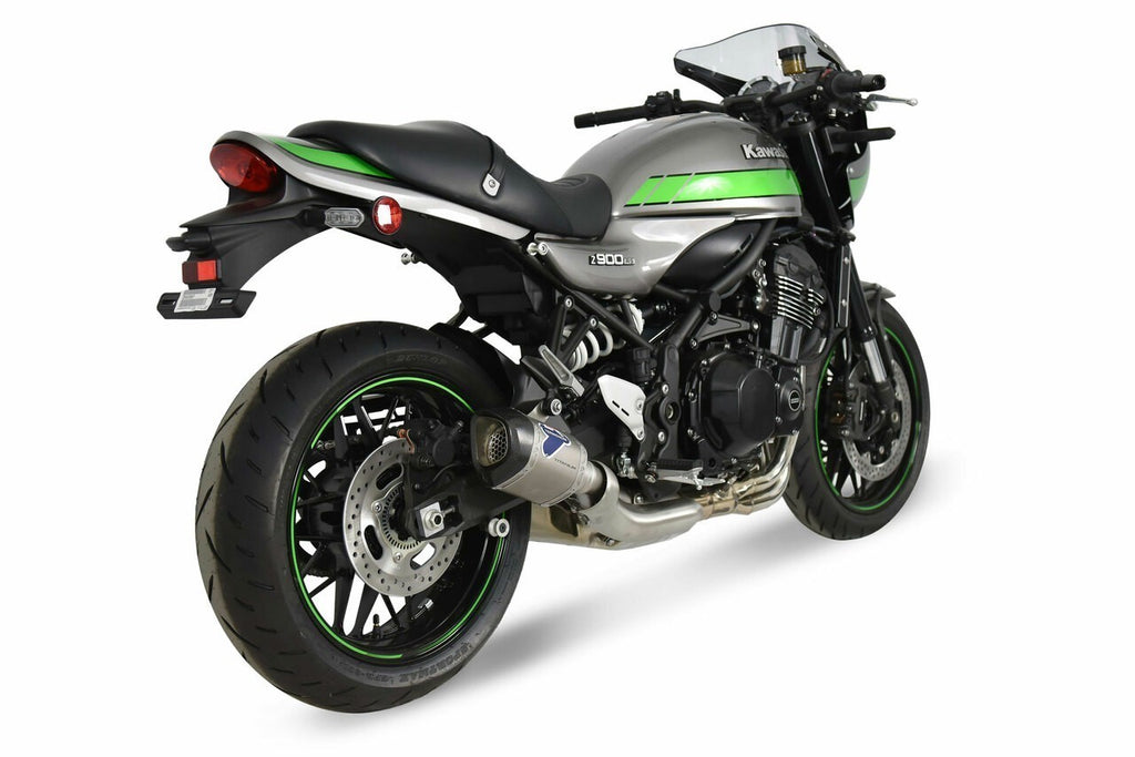 Termignoni SO-04 Slip-On Cylindrical Titanium Sleeve with Carbon End Cap for 2018+ Kawasaki Z900RS 4
