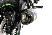 Carica l&#39;immagine nel visualizzatore di Gallery, Termignoni SO-04 Slip-On Cylindrical Titanium Sleeve with Carbon End Cap for 2018+ Kawasaki Z900RS 7