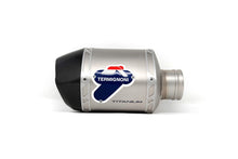Carica l&#39;immagine nel visualizzatore di Gallery, Termignoni SO-04 Slip-On Cylindrical Titanium Sleeve with Carbon End Cap for 2018+ Kawasaki Z900RS 8