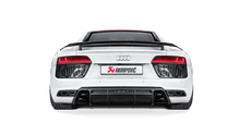 Carica l&#39;immagine nel visualizzatore di Gallery, Akrapovic 16-17 Audi R8 5.2 FSI Coupe/Spyder Slip-On Line (Titanium) w/ Carbon Titanium Tips