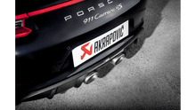 Charger l&#39;image dans la galerie, Akrapovic Slip on with Titanium tips for 20616-17 Porsche 911 Carrera S/4/4S/GTS (991.2)