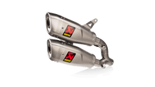 Carica l&#39;immagine nel visualizzatore di Gallery, Akrapovic Homologated GP Slip-On Exhaust for 2021-2024 Ducati Monster 937 image 1