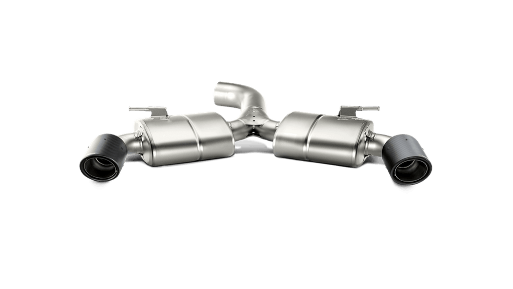 Akrapovic Slip-On Race Line (Titanium) w/ Carbon Tips for 2013-17 Volkswagen Golf GTI