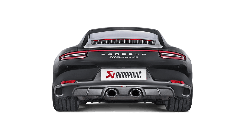 Akrapovic Slip on with Titanium tips for 20616-17 Porsche 911 Carrera S/4/4S/GTS (991.2)